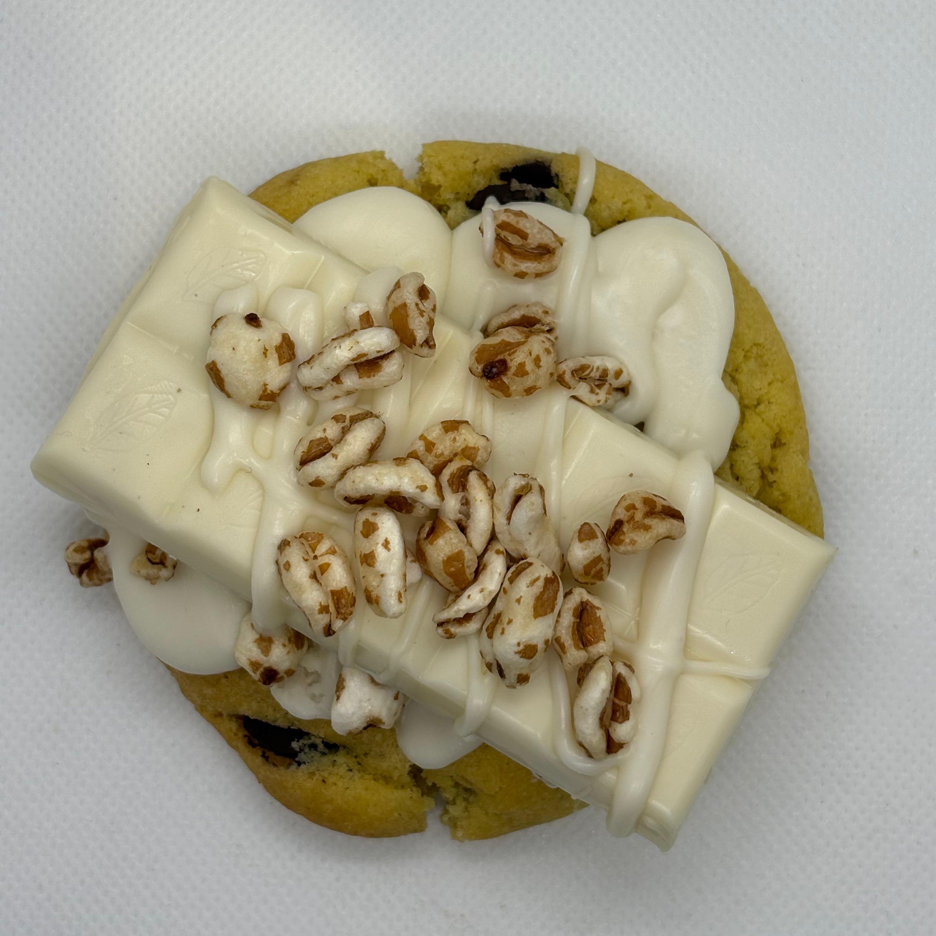     Crumble cookie Cereali bianco